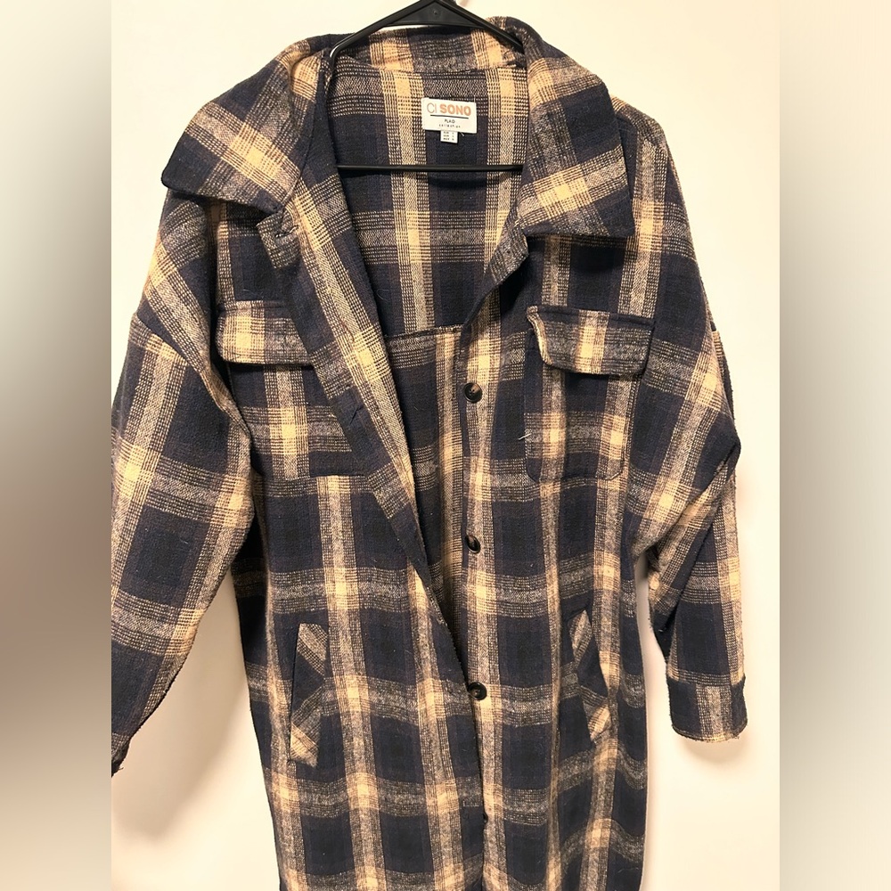 Plaid shacket